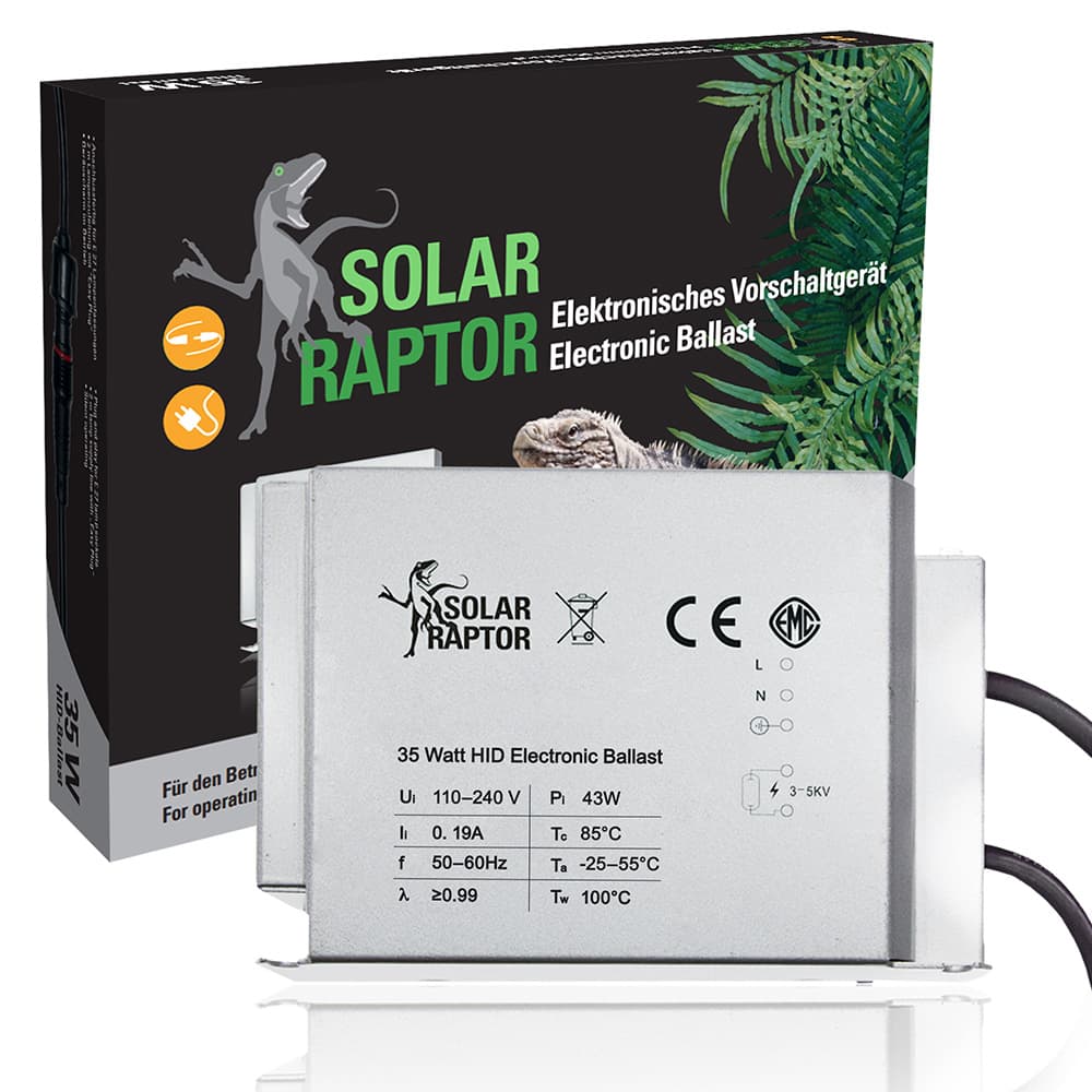 Solar Raptor HID ballast EVG 35W