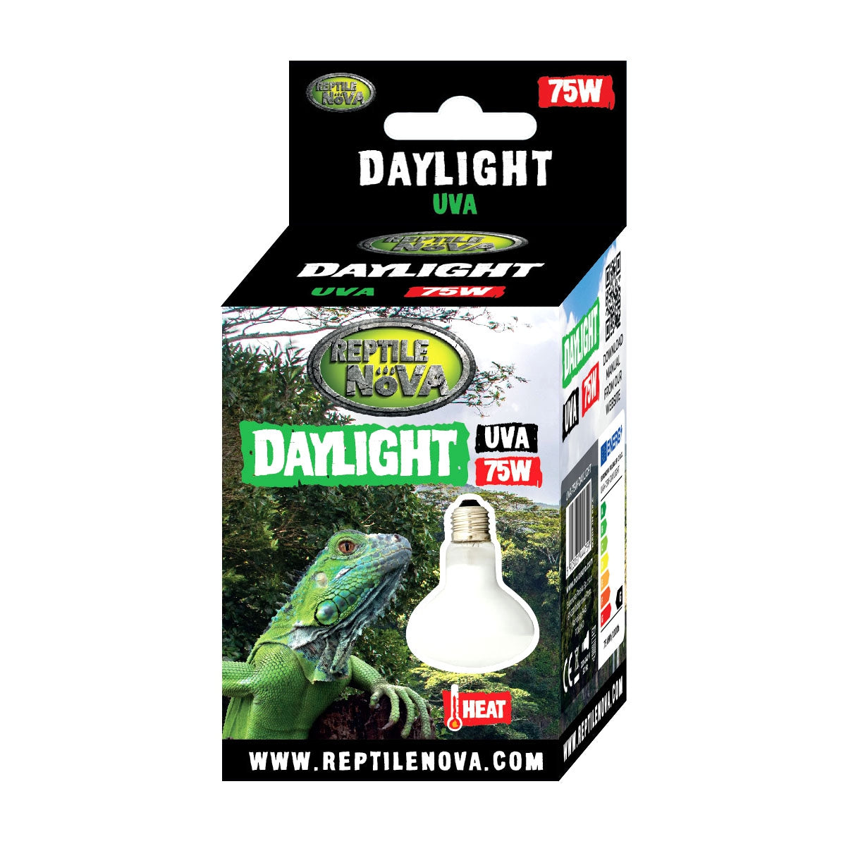 Reptile Nova UVA solar basking floodlight 75W