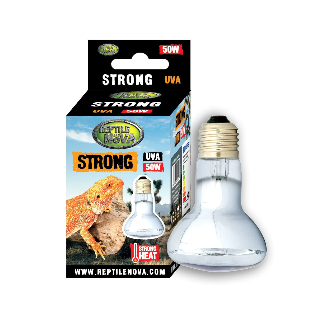Reptile Nova UVA solar basking spotlight 50W