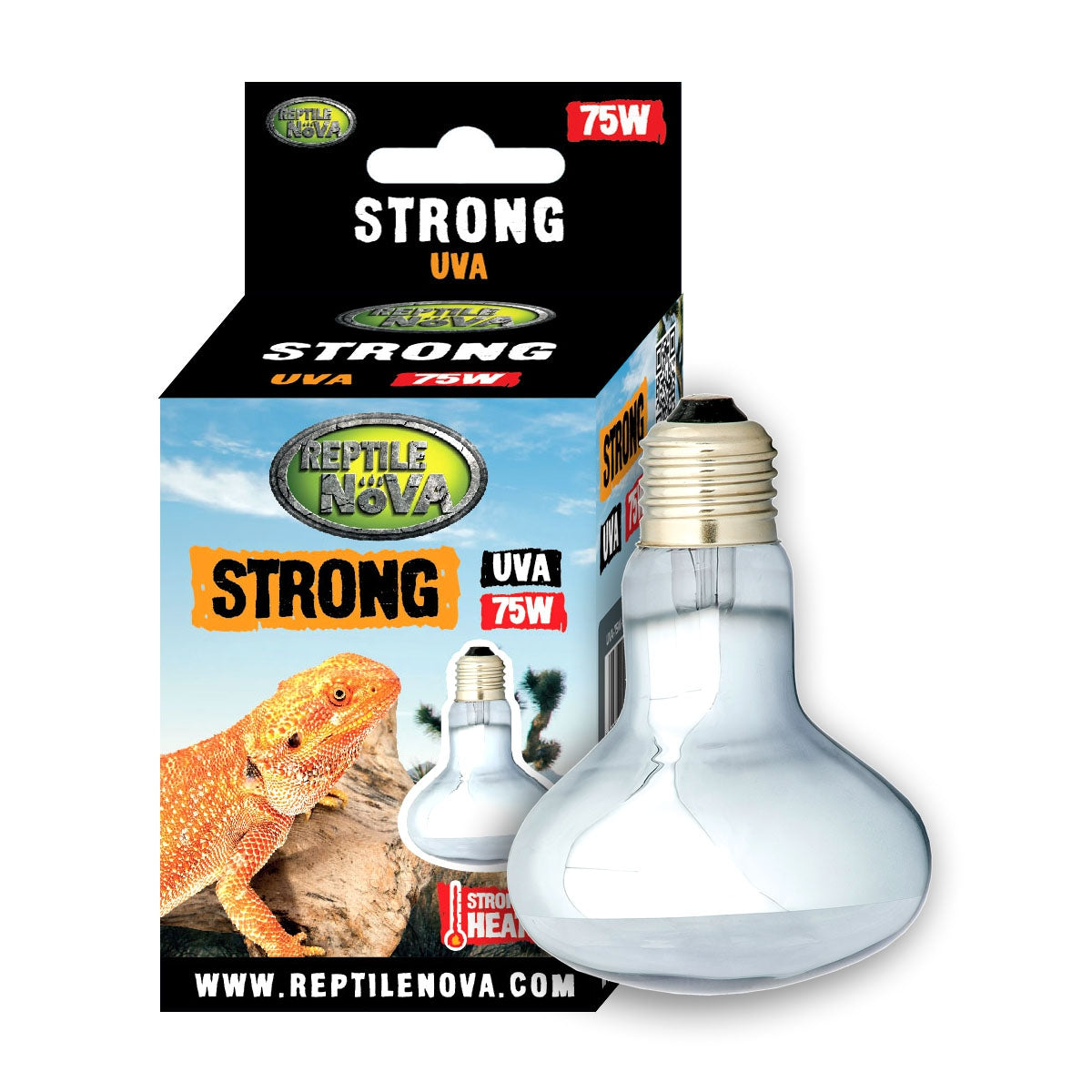 Reptile Nova UVA solar basking spotlight 75W