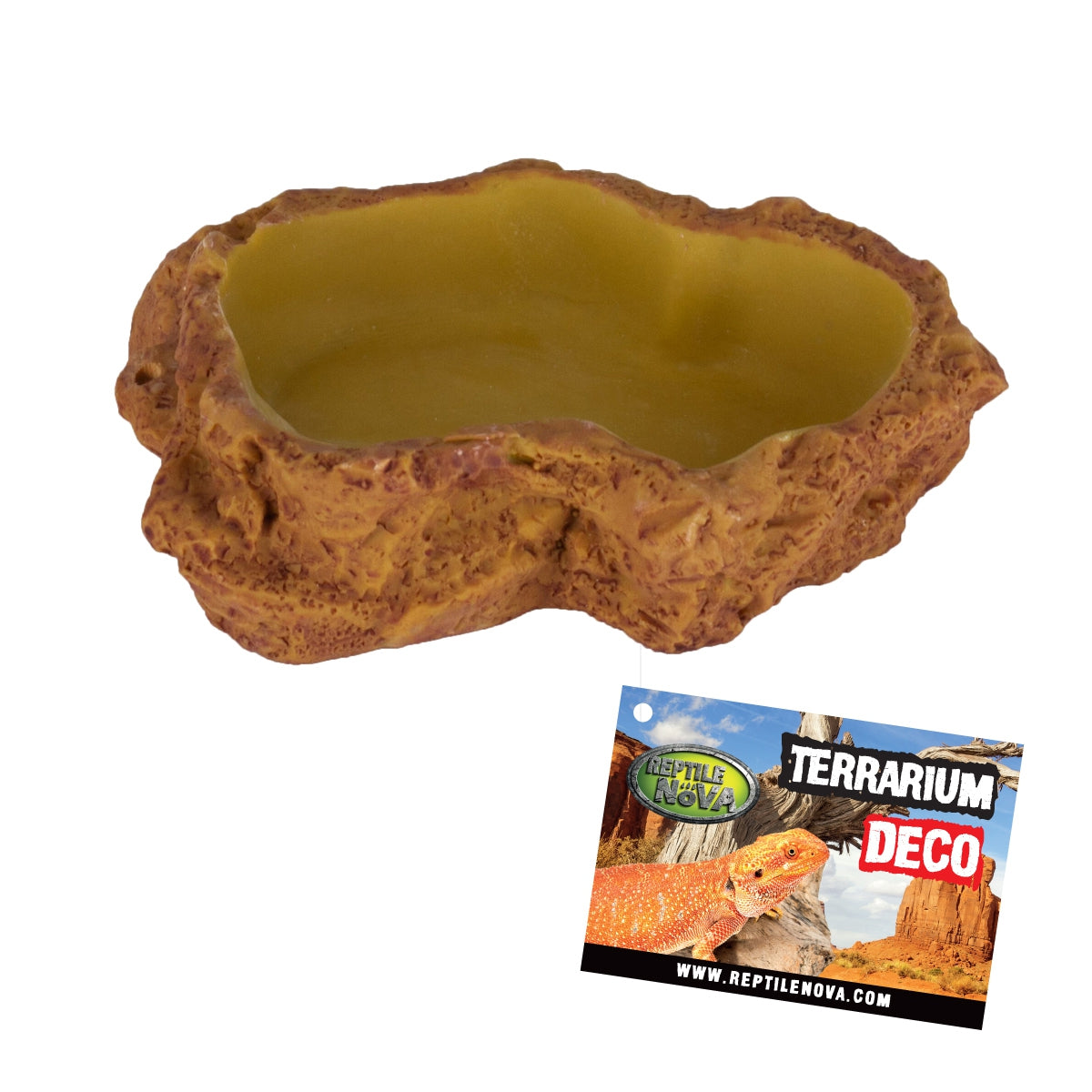 Reptile Nova mat/vattenskål M 13x10x3,5 cm